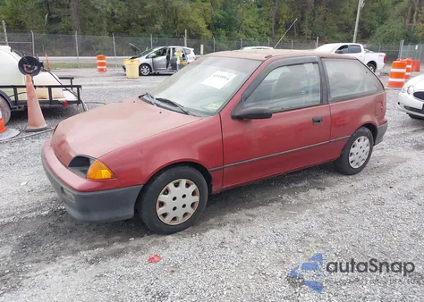 1994 Geo Metro from USA, damaged, VIN 2C1MR2467R6792389